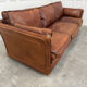 1980 leather cowhide sofa