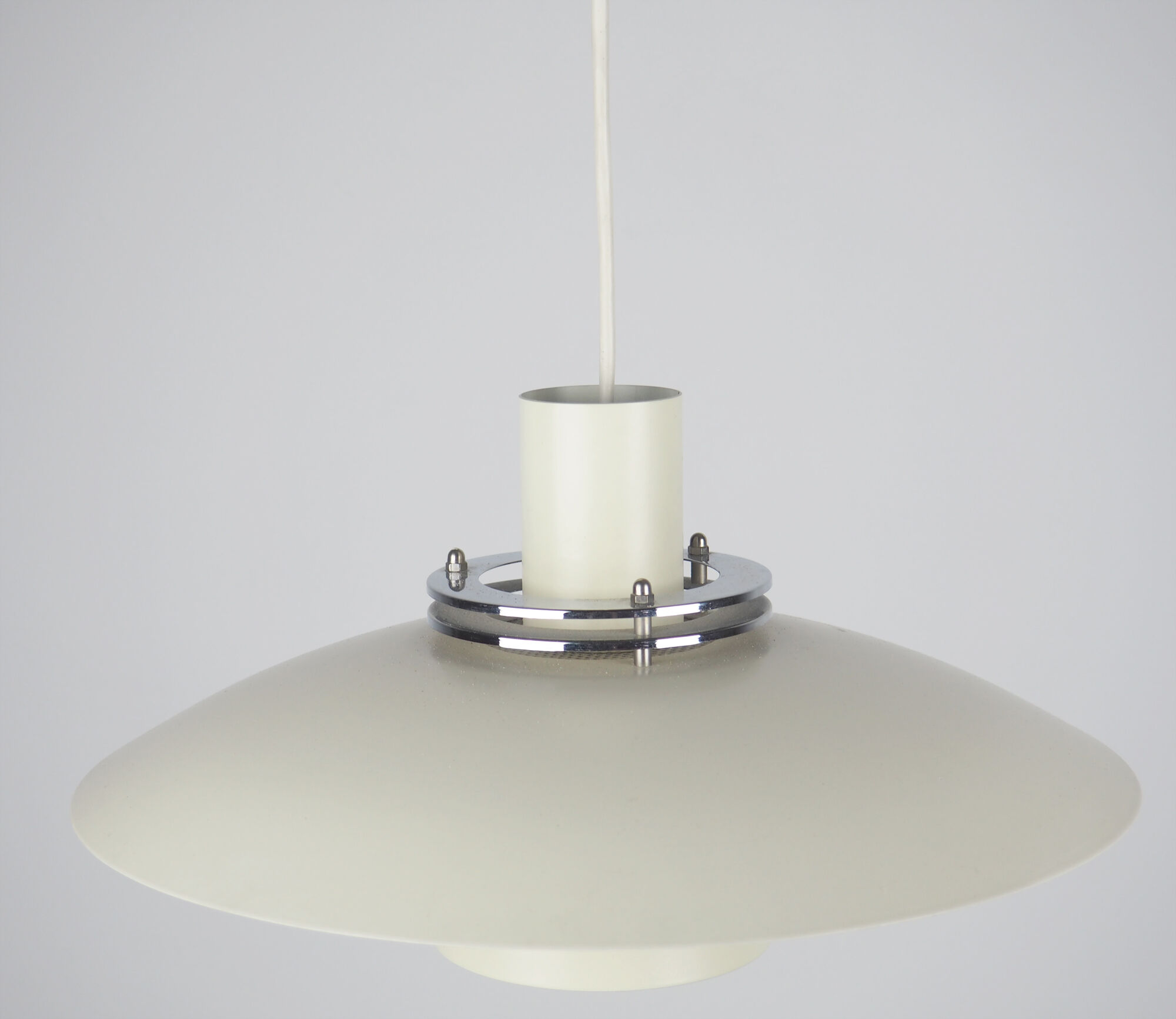 Danish metal hanging lamp 1970