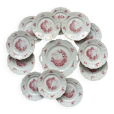 Dessert service 13 pieces porcelain