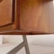 Industrial desk with 2 drawer units, 1960s.