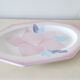 Octagonal dish Niderviller, Magnolia pattern, 1980, vintage