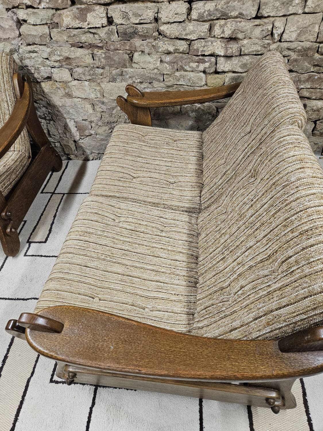 Vintage 1970s Brutalist Ensemble