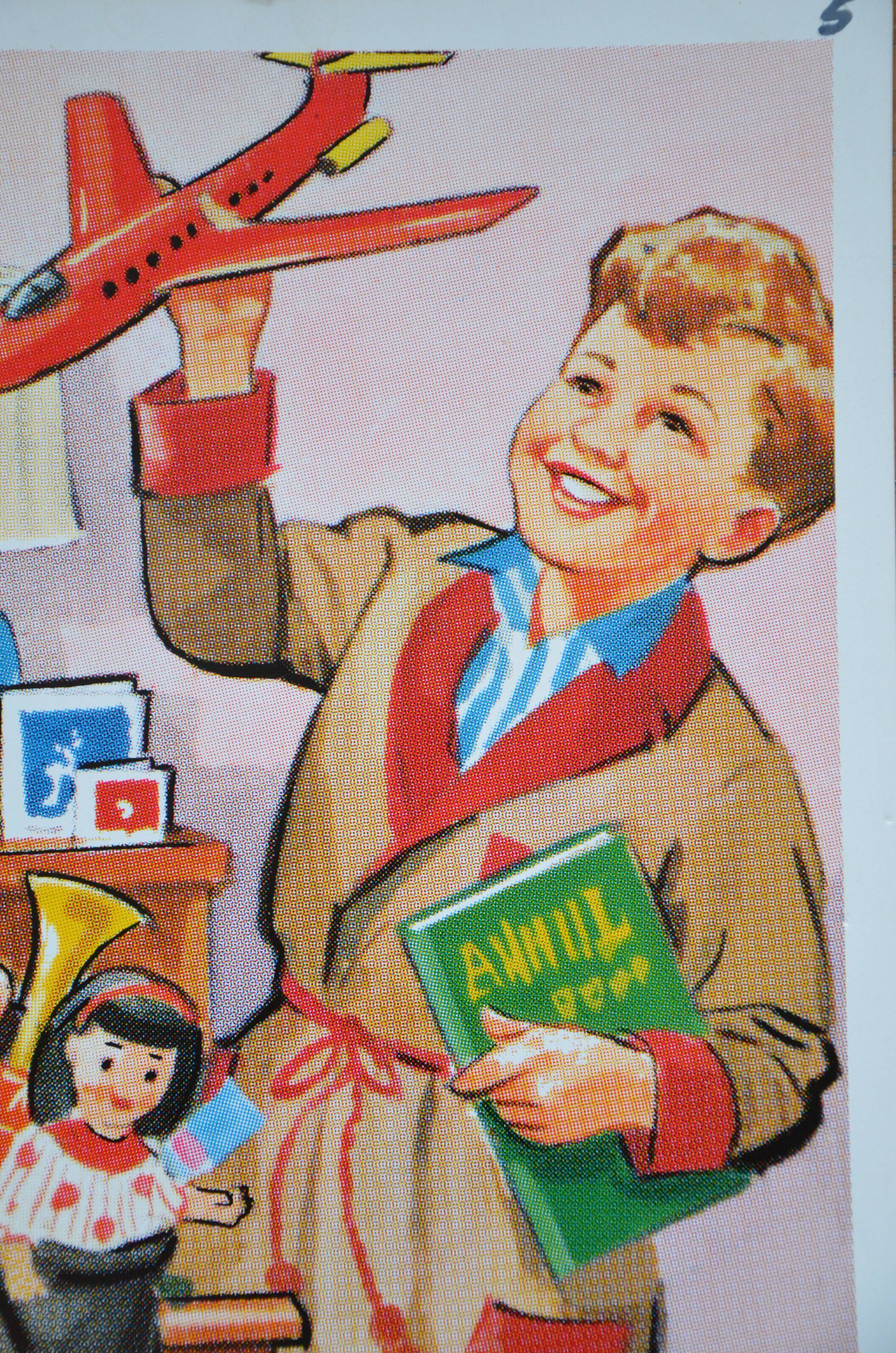 English pedagogical poster 1966