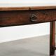 18th century French farmhouse dining table made of oak and fruitwood