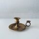 Old candle holder with handle