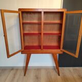 Vintage Scandinavian Display Cabinet 1960s