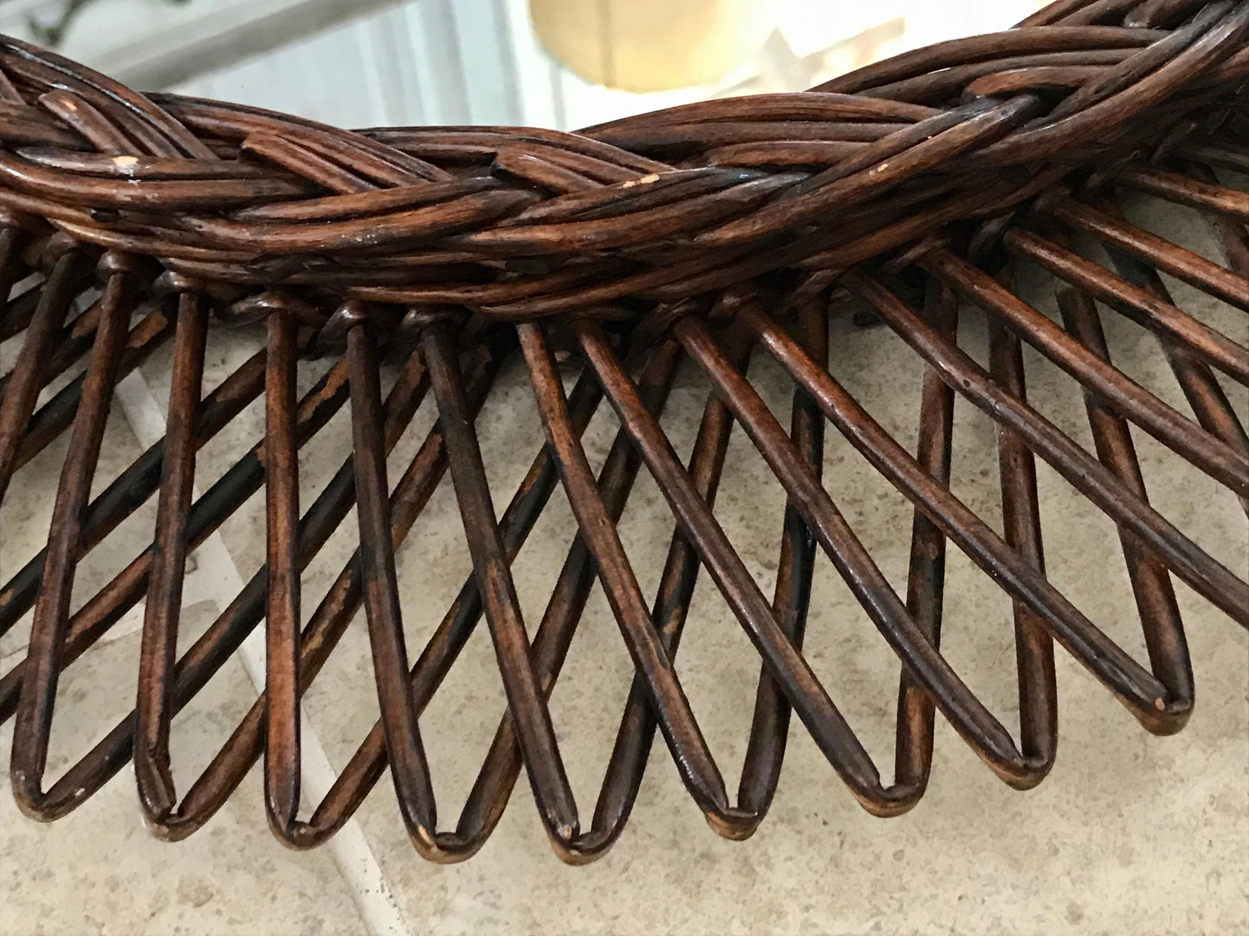 Mirror sun rattan 49cm