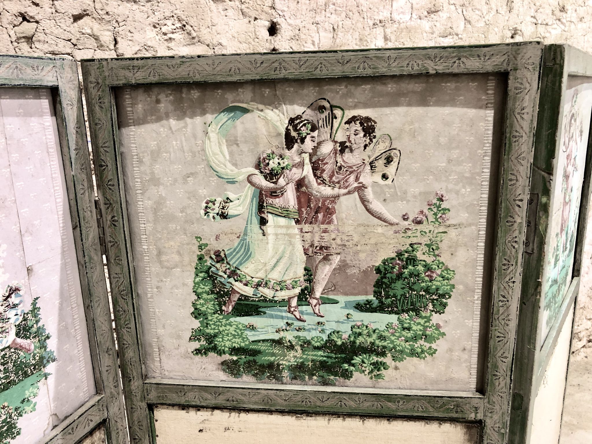 Paravent romantique