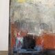 Abstract composition, oil on canvas signed Claude Bellanger.