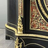 Pair of Boulle Marquetry Furniture Cabinets, Napoleon III Period