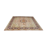 Fine Hand-knotted Tabriz Persian rug with fringes, Middle East, 2000s
