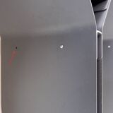 Honeycomb metal wall shelf