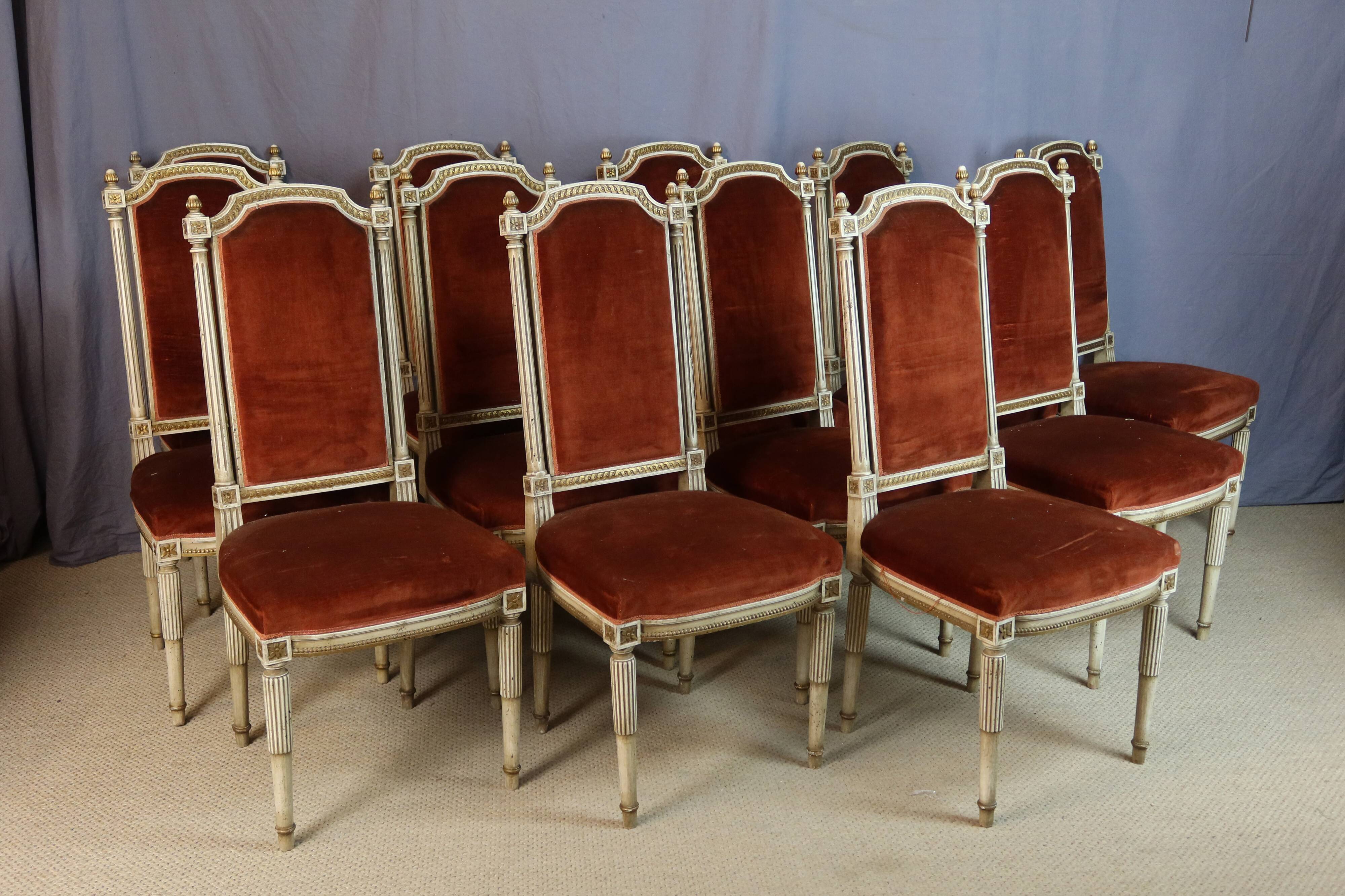 chaises de style directoire