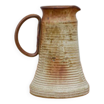 Vintage pitcher, vintage stoneware pitcher, carafe, jug, kitchen, collection, decoration