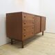 Teak enfilade, Hornslet Møbelfabrik, Denmark 1960