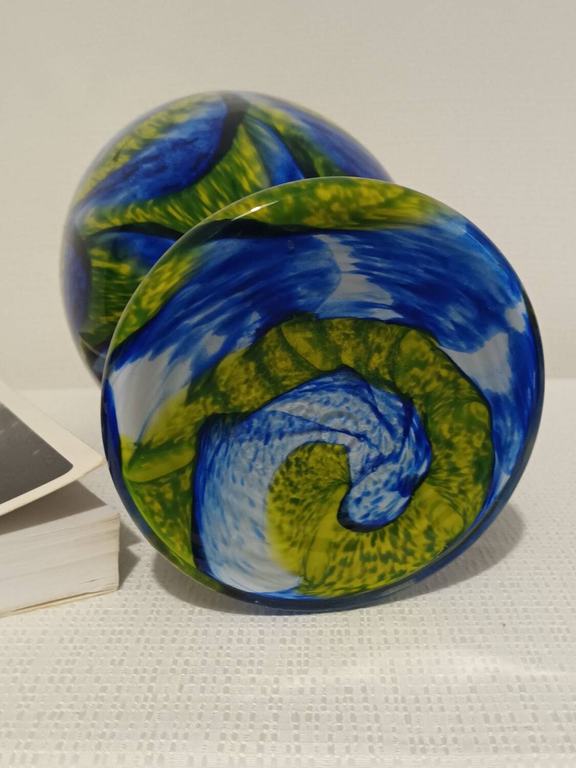 Murano glass vase Carlo Moretti vintage