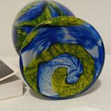 Murano glass vase Carlo Moretti vintage