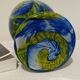Murano glass vase Carlo Moretti vintage