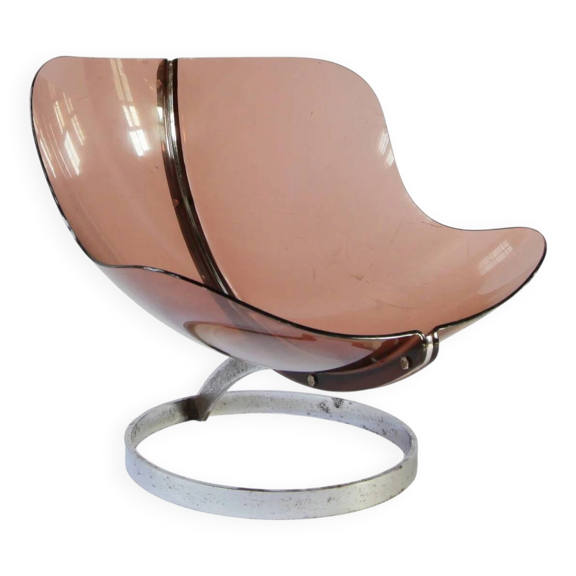 Fauteuil "Sphère" par Boris Tabacoff pour Mobilier Modulaire Moderne, Franc
