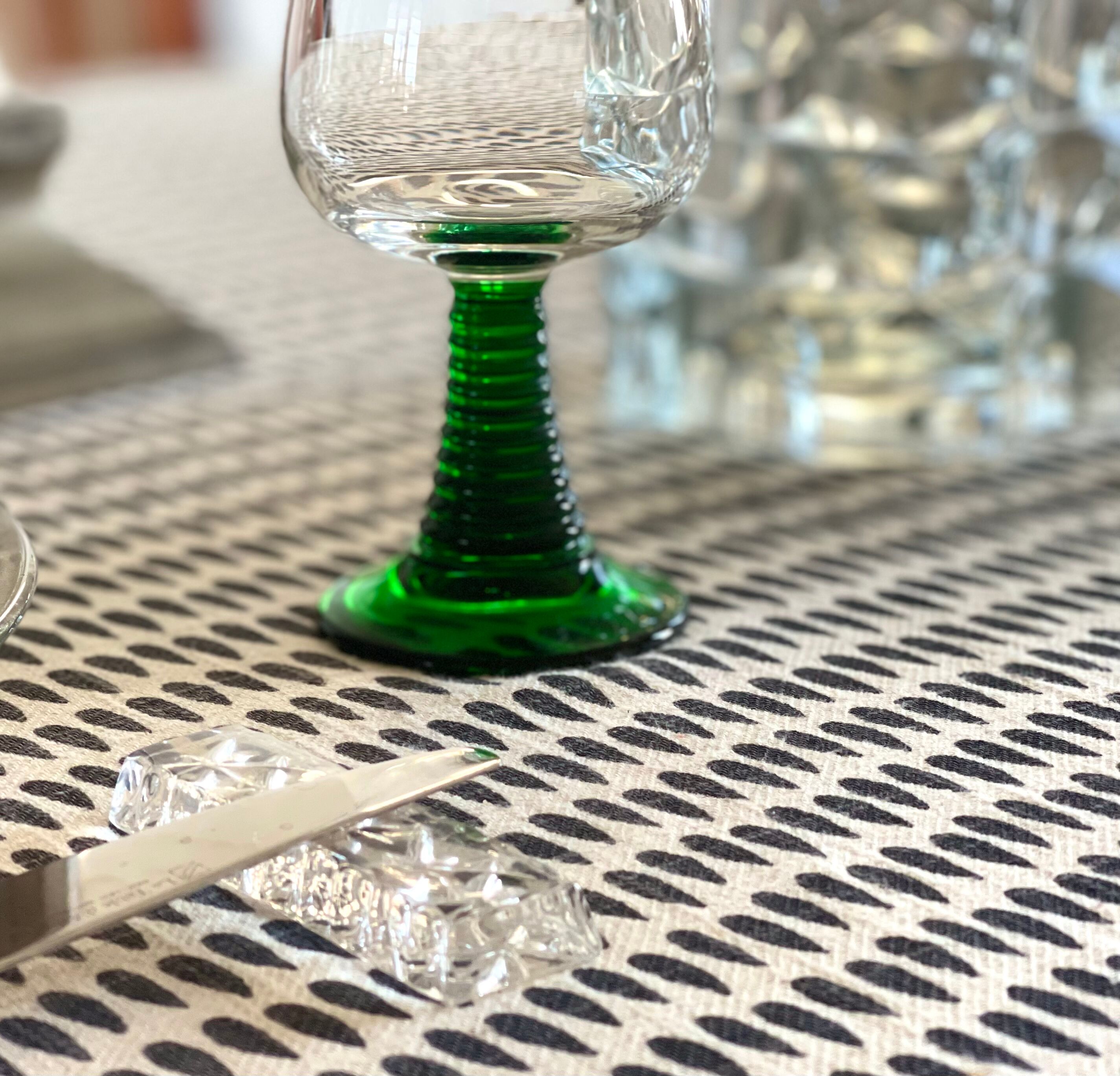 6 verres à pied Luminarc 1970