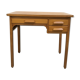 Small vintage desk in blond wood