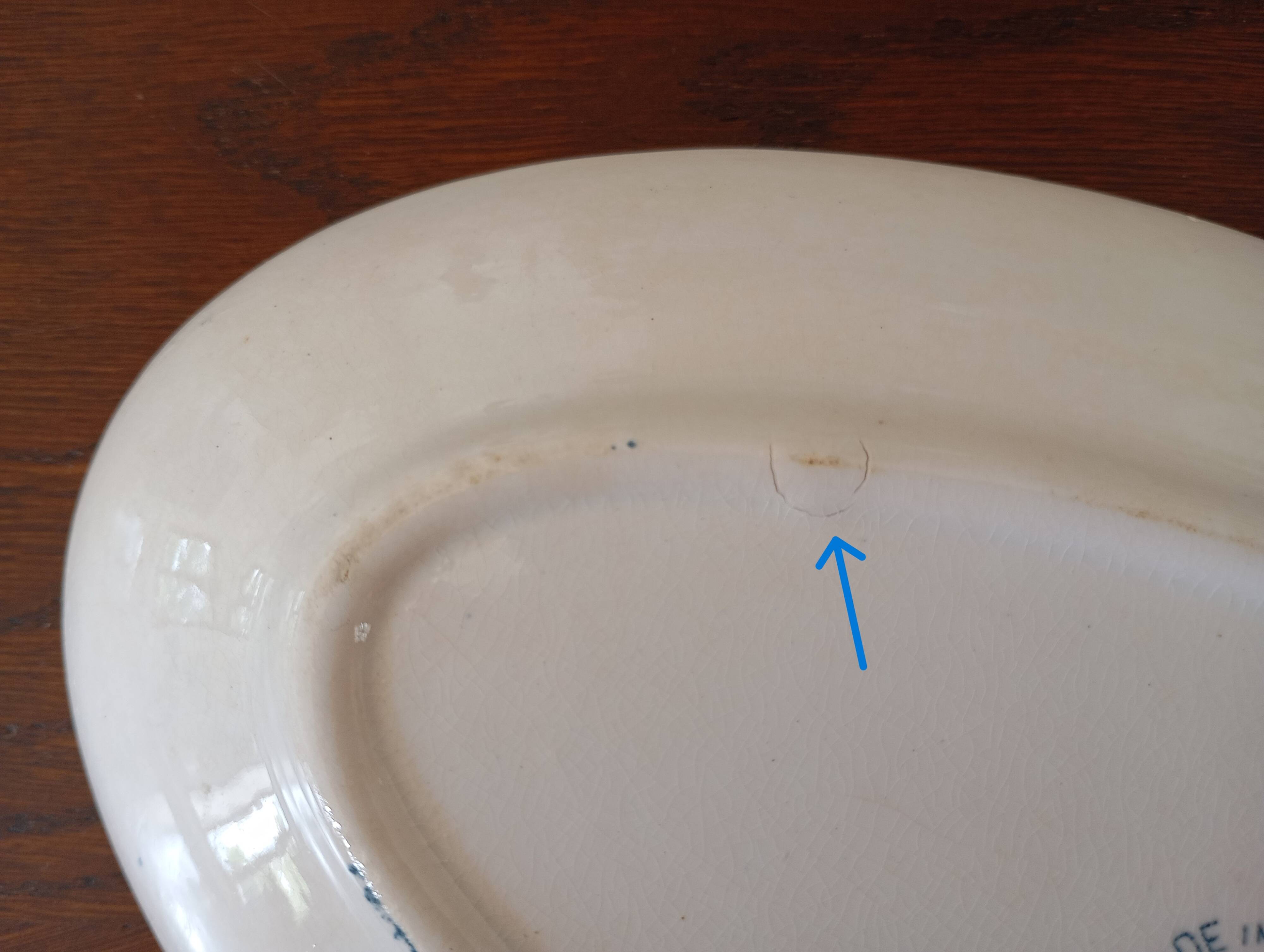 Iron earth bowls "Augusta" Société Céramique Maestricht