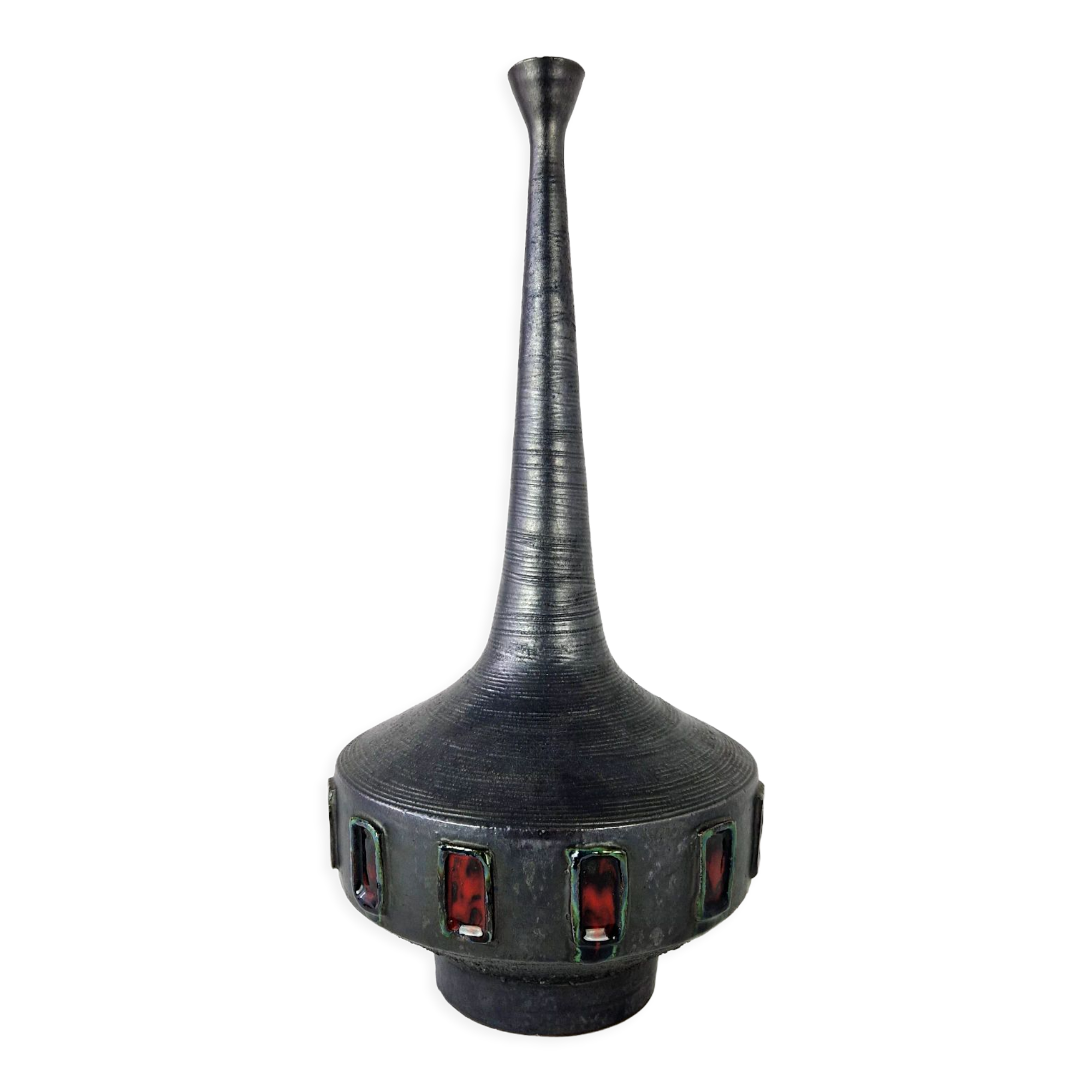Vase keramar en céramique vintage 1960