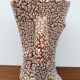 Vintage glazed ceramic vase - Fat Lava