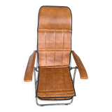 Maule Marga folding armchair, vintage Italian design, 70s