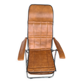 Fauteuil pliant maule marga design italien vintage année 70s