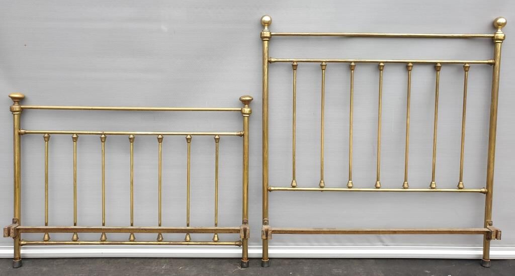 1920s brass bed