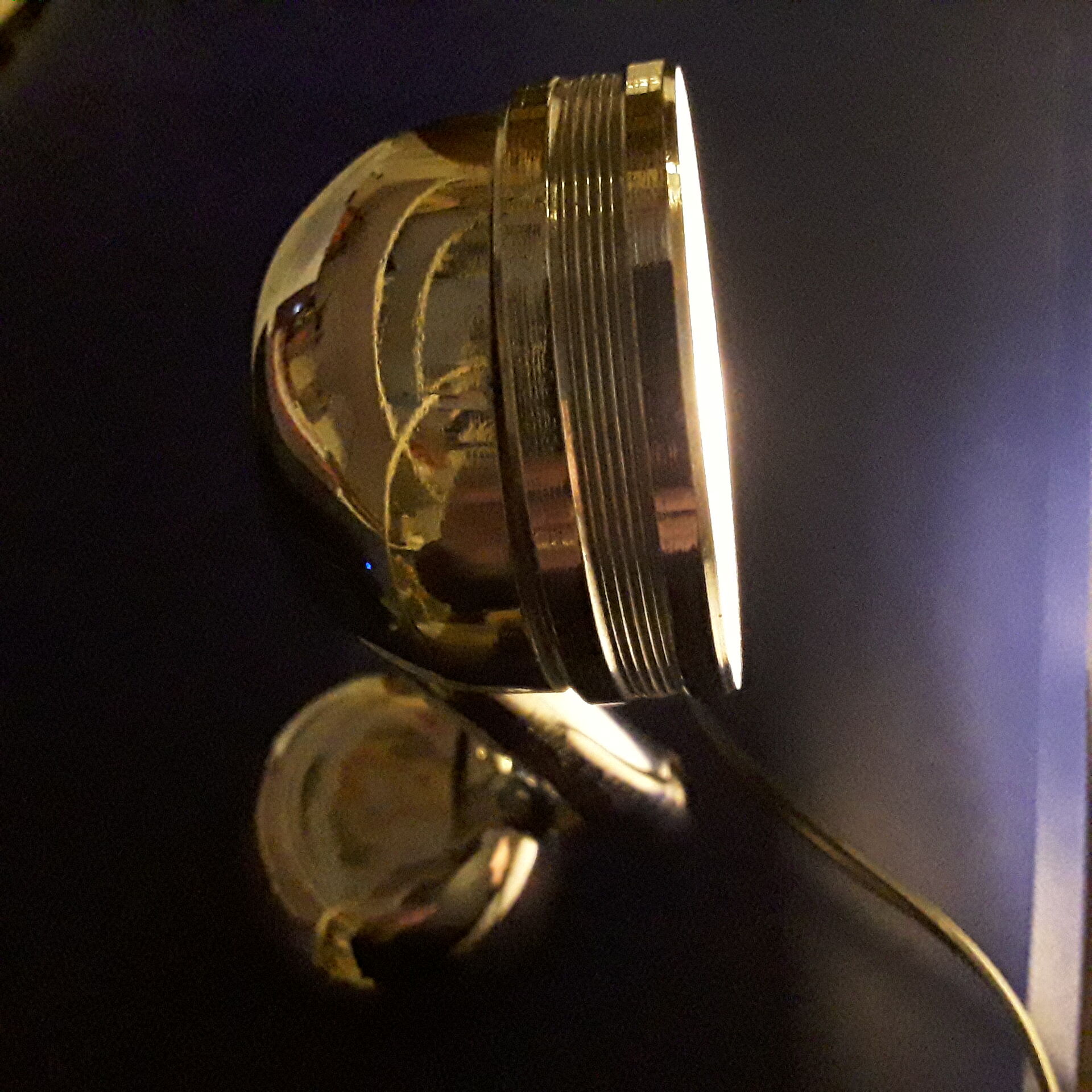 Lamp egg Enders Germany for vintage car