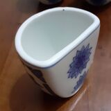Set of 5 original earthenware tea cups