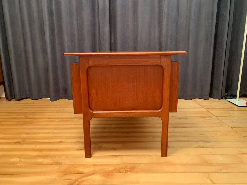 Double-sided desk attributed to Arne Vodder from Brouer Møbelfabrik, Denmark, 1960s