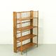 Bamboo Folding Campaign Shelves, France 1920s