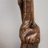 Portuguese handmade vine wood table lamp