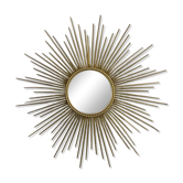 Large sun mirror Chaty Vallauris signed – 86 cm – 1950s/60s