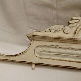 Art Nouveau pediment wood furniture patina furniture ornament