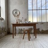Solid oak farmhouse table 150 cm