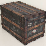 Antique vintage wooden chest