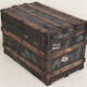 Antique vintage wooden chest