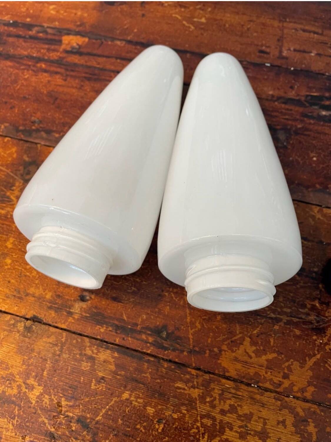 Set of 3 vintage ceramic bathroom lamps from Ifö of Sweden
