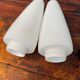 Set of 3 vintage ceramic bathroom lamps from Ifö of Sweden