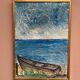 Original Oil on Swedish Panel - "Red Oak at Råå" by Stig Allan - Signed - Dated 1983 - Framed - 53 × 38 cm (20.9" × 15")