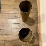 1942 brass shell casings/vase/umbrella stand