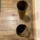 1942 brass shell casings/vase/umbrella stand