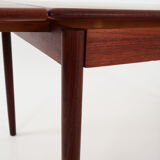 Scandinavian style teak dining table 70's