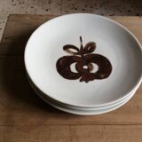 3 desert plates