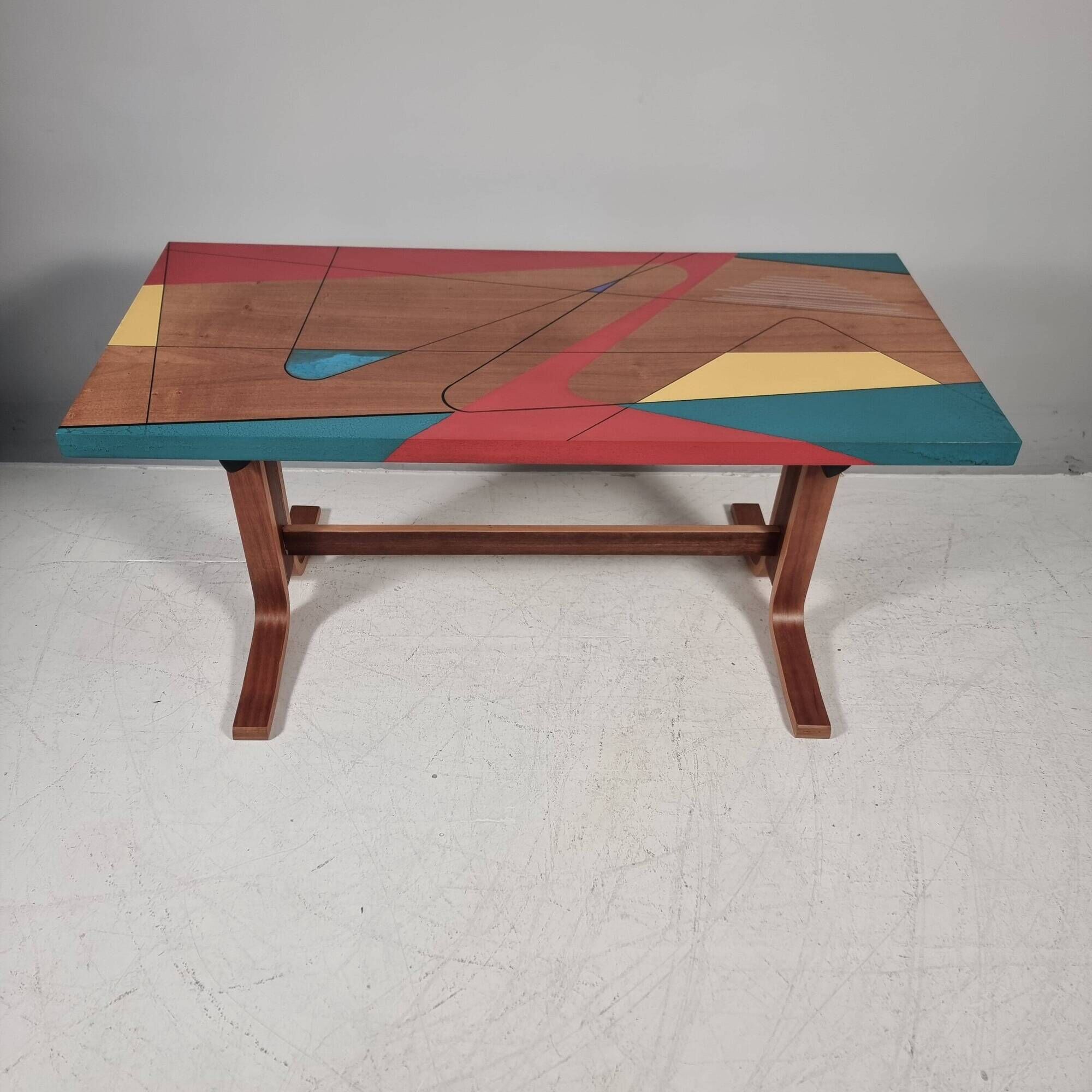 Vintage Beech Table, 1970s