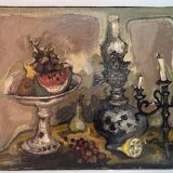 Still life oil on canvas